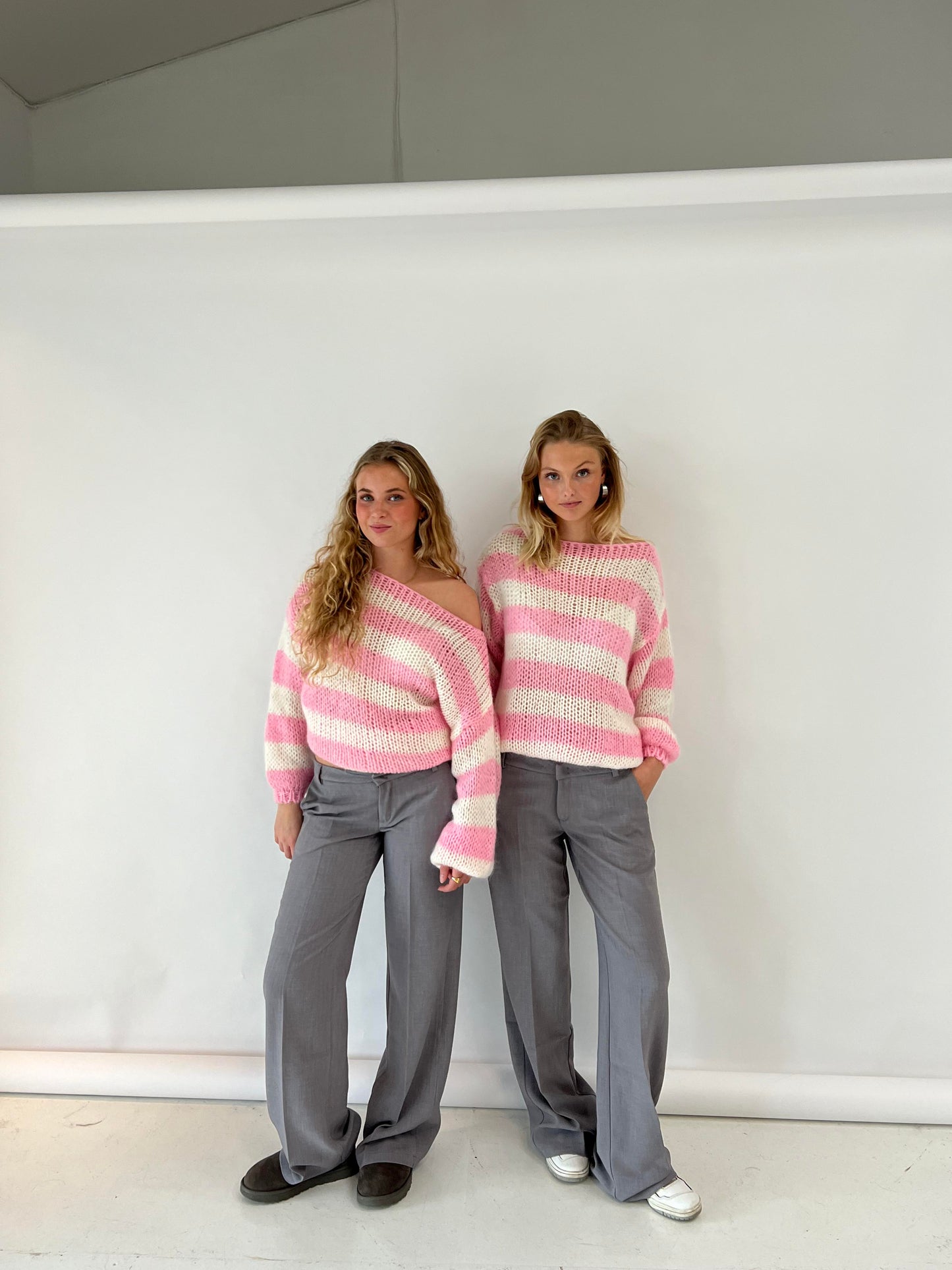 🇫🇷 Elise™ | Pull Rayé Élégant et Confortable