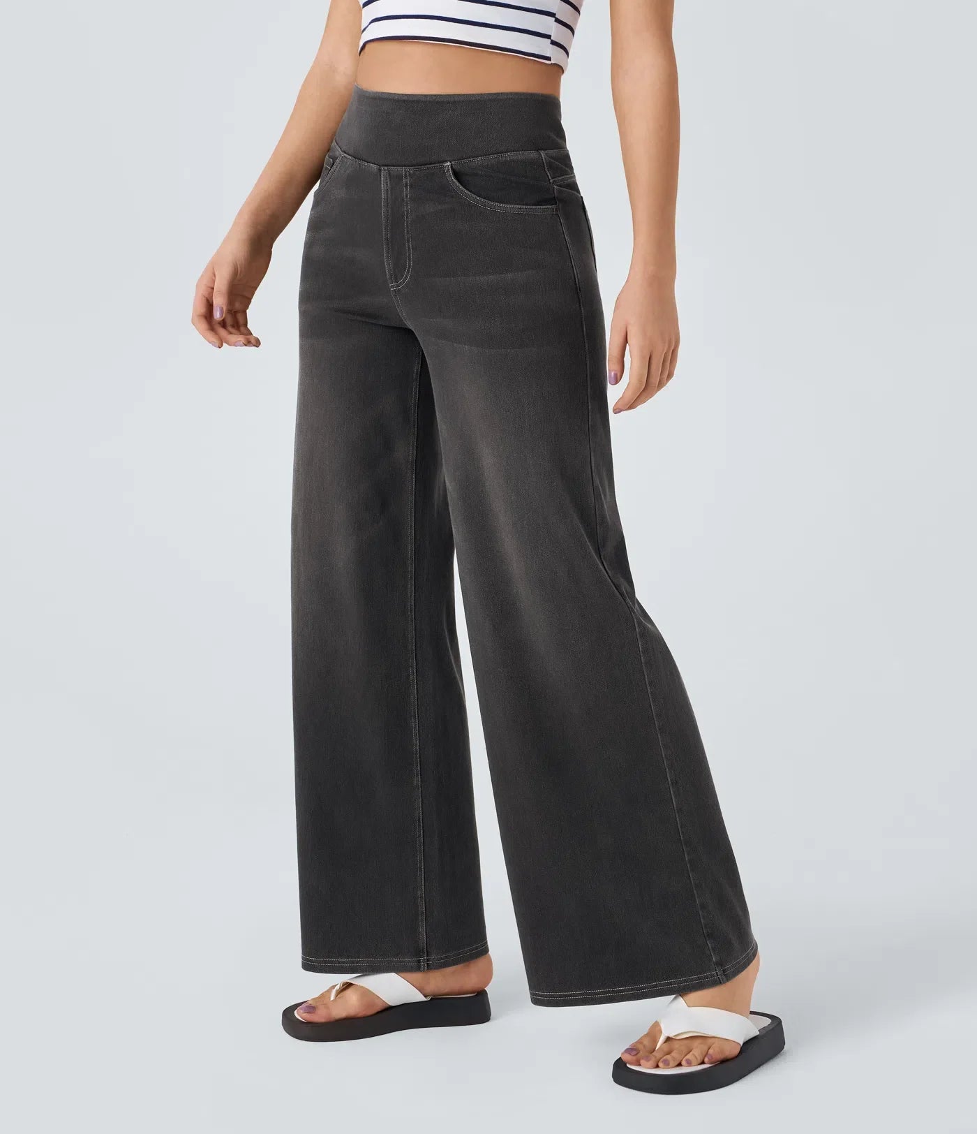Alice™ | Pantalon taille haute confortable – Confiance à chaque mouvement