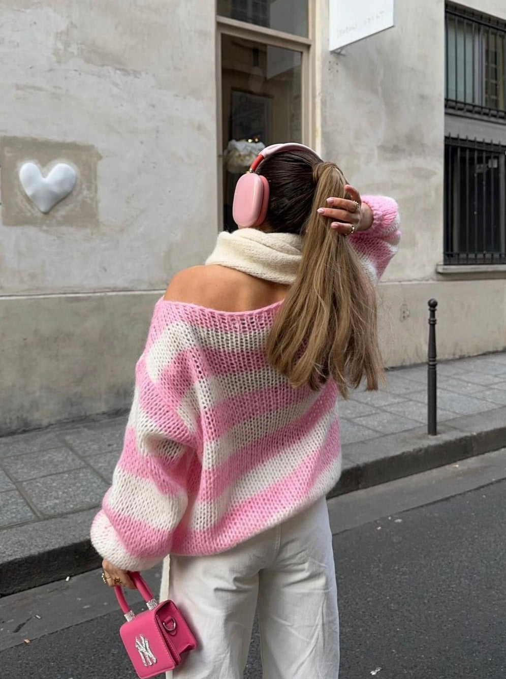 🇫🇷 Elise™ | Pull Rayé Élégant et Confortable