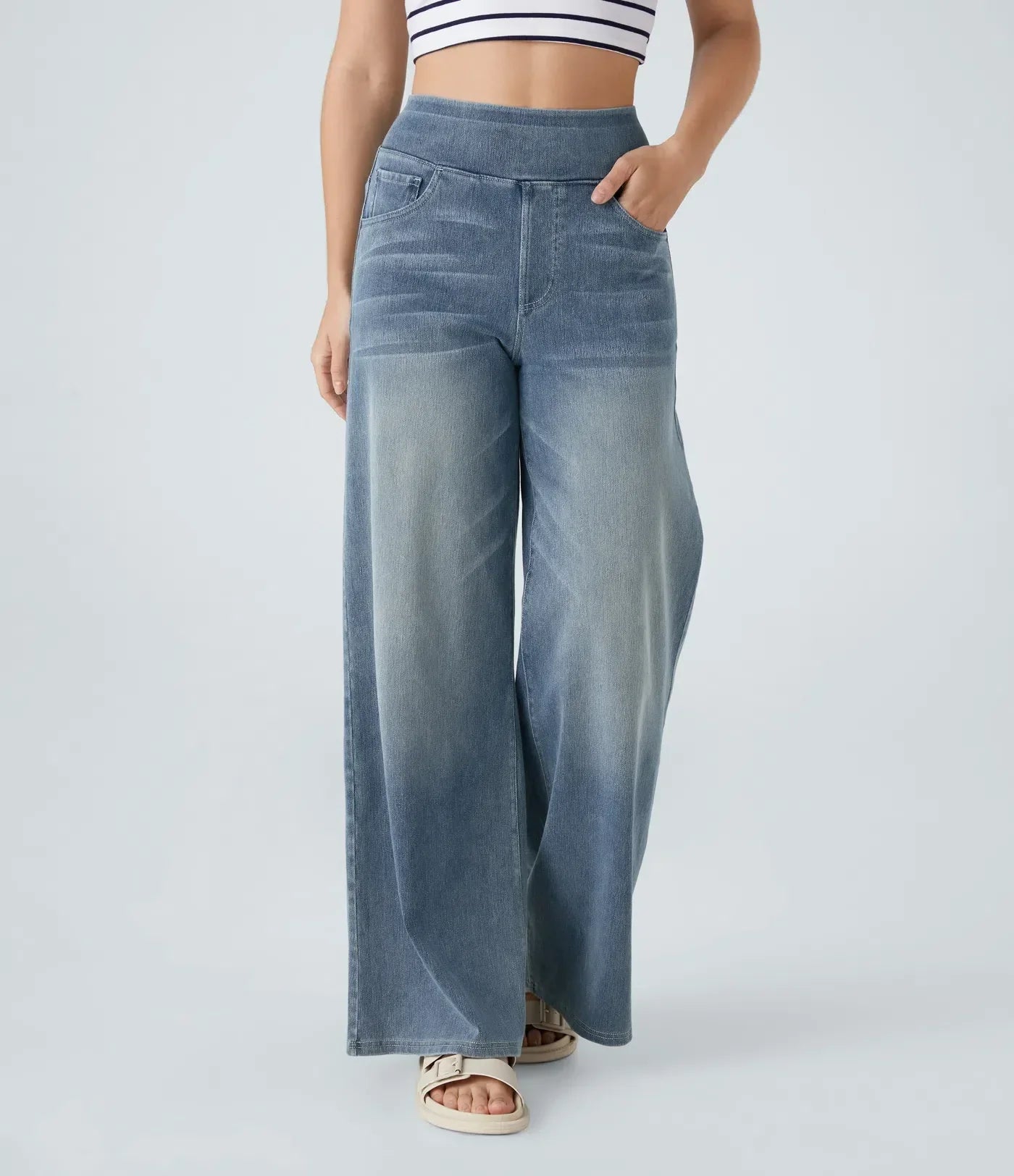 Alice™ | Pantalon taille haute confortable – Confiance à chaque mouvement