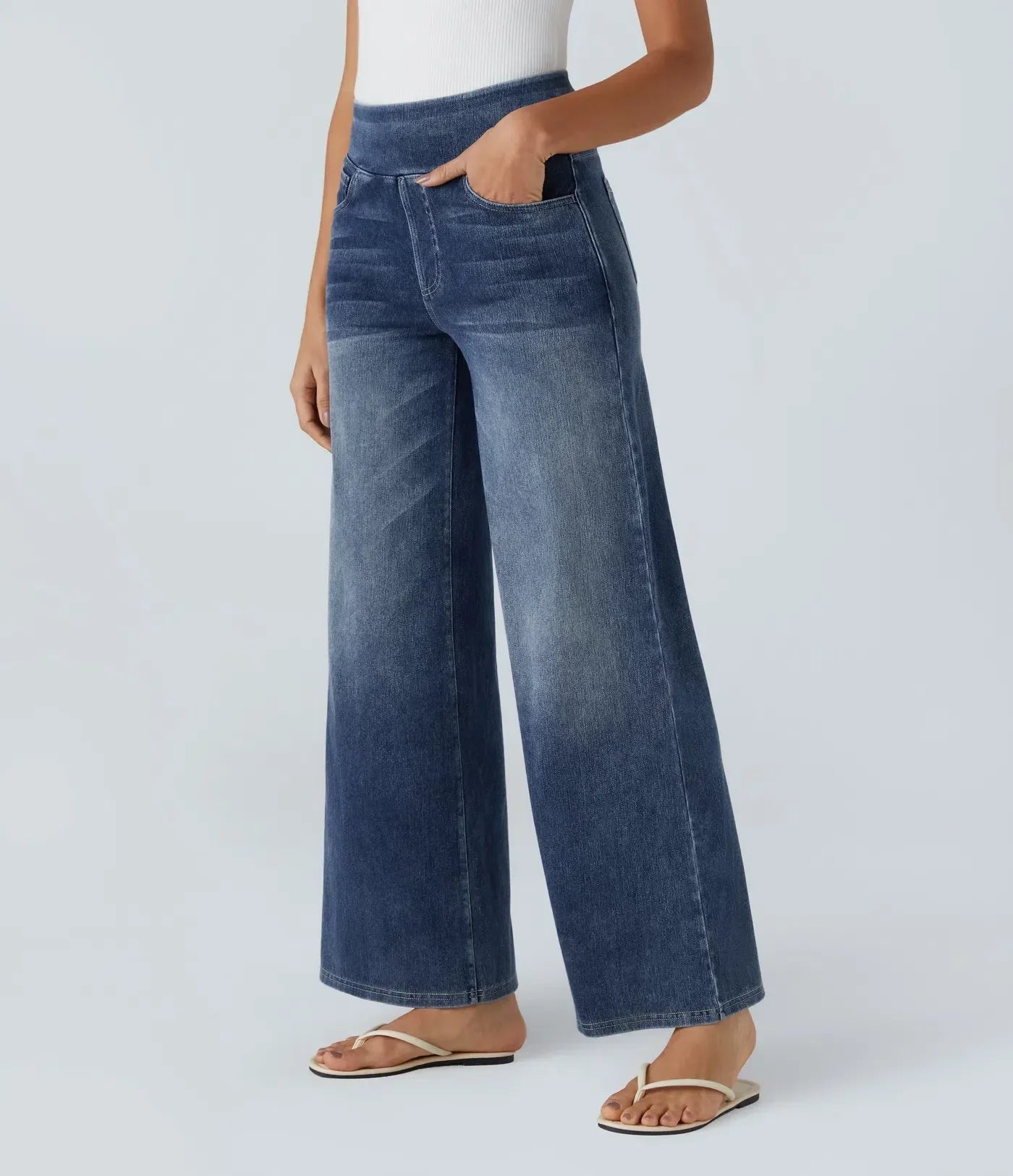 Alice™ | Pantalon taille haute confortable – Confiance à chaque mouvement