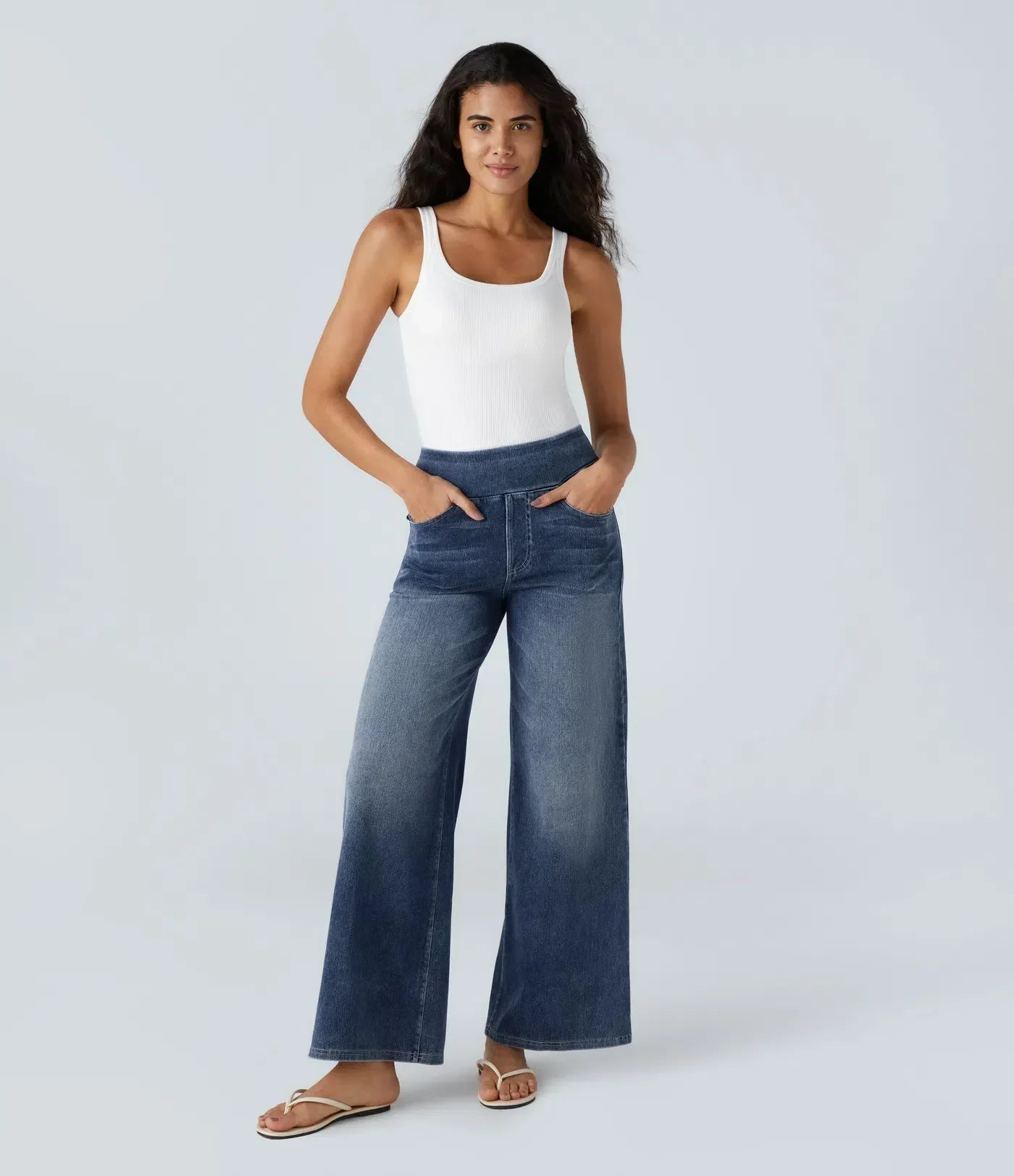 Alice™ | Pantalon taille haute confortable – Confiance à chaque mouvement