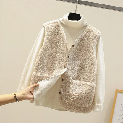 🇫🇷 Inés™ | Veste Teddy Douce – Chaleur & Style Réunis